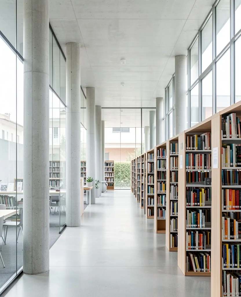 Biblioteca pública moderna en España