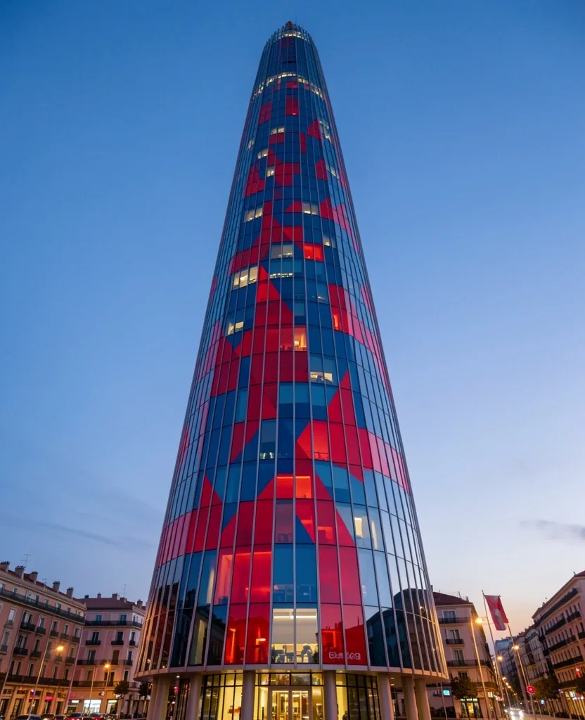 Torre Glòries, sede editorial en Barcelona